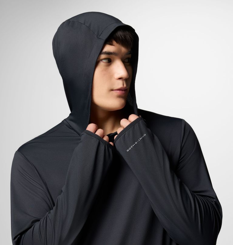 Men's Tech Trail Utility Hoodie, Color: Black, image 5