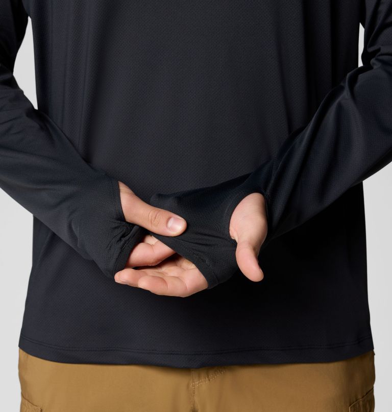 Men's Tech Trail Utility Hoodie, Color: Black, image 6