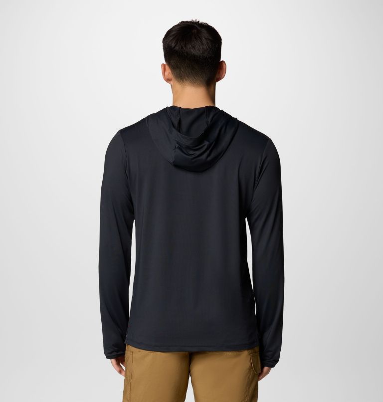 Men's Tech Trail Utility Hoodie, Color: Black, image 3