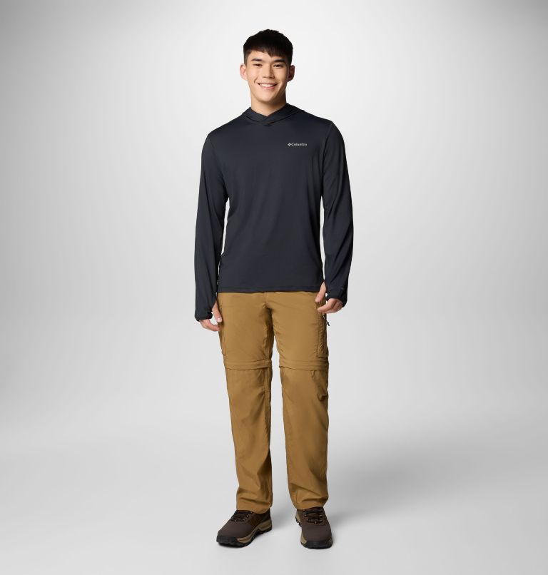 Men's Tech Trail Utility Hoodie, Color: Black, image 2