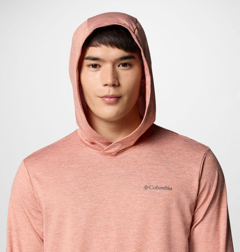 Men's Tech Trail Utility Hoodie, Color: Tuscan Heather, image 5