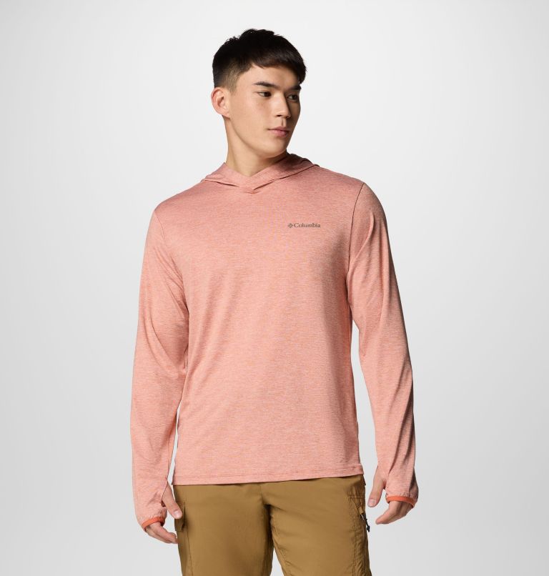 Men's Tech Trail Utility Hoodie, Color: Tuscan Heather, image 1