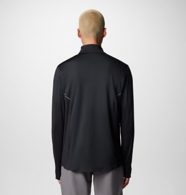 Men's Three Pitch Technical Half Zip, Color: Black, image 2