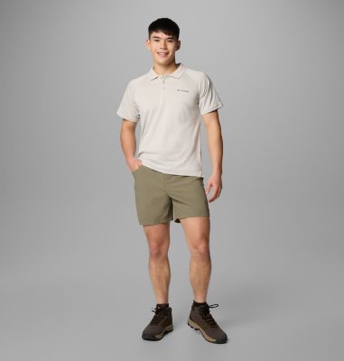 Men's Sharpe Canyon Shorts, Color: Stone Green, image 2
