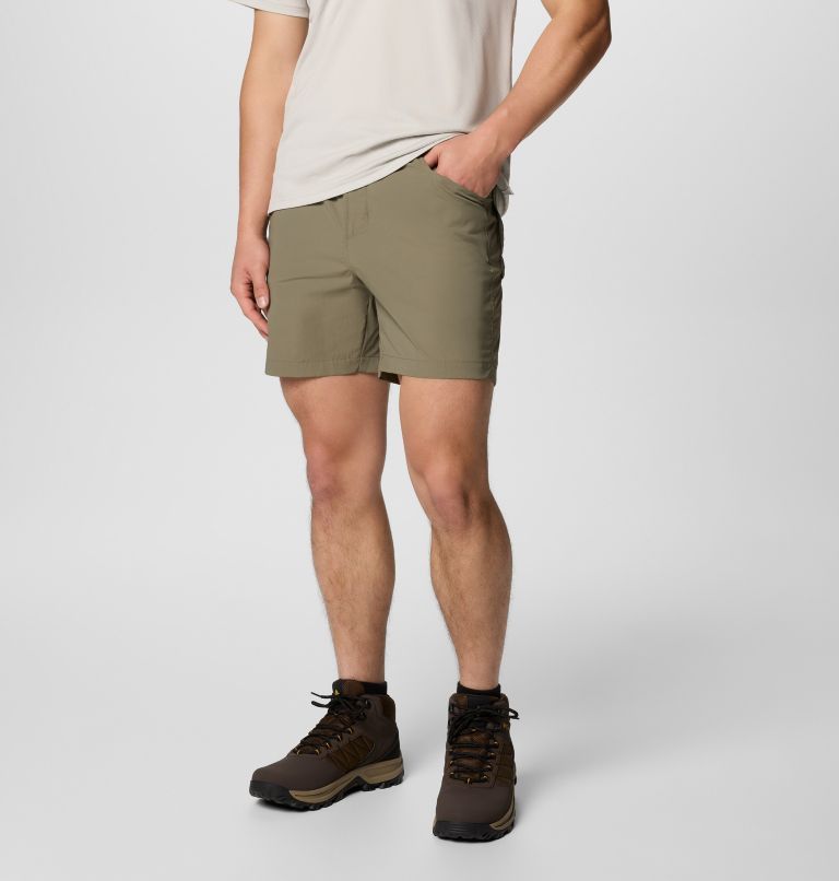 Shorts de senderismo Sharpe Canyon para hombre, Color: Stone Green, image 3