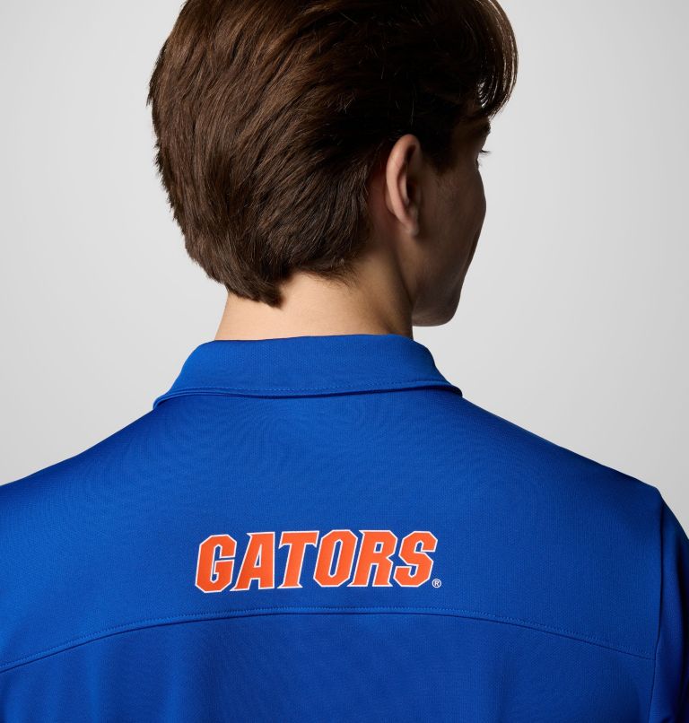Men's Collegiate Fair Catch Polo, Color: FLA - Azul, image 5