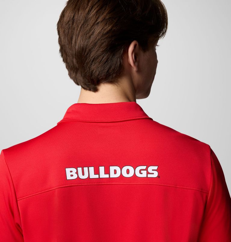 CLG Fair Catch Polo | 690 | S, Color: UGA - Bright Red, image 5