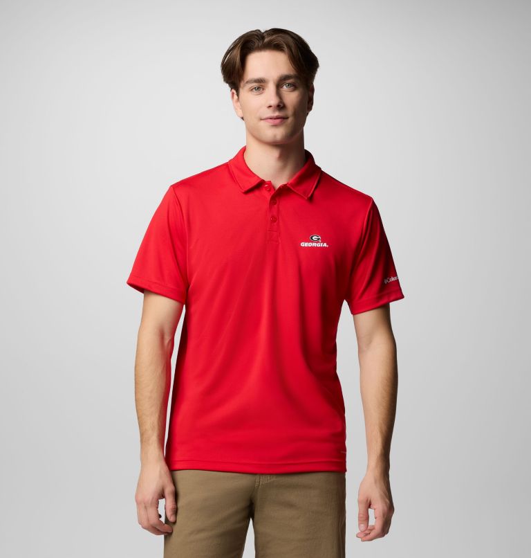 CLG Fair Catch Polo | 690 | S, Color: UGA - Bright Red, image 1