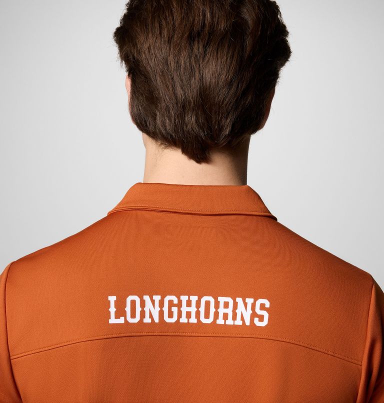 Men's Collegiate Fair Catch Polo, Color: TEX - Cedar, image 5