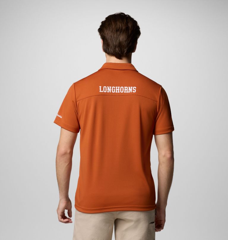 Men's Collegiate Fair Catch Polo, Color: TEX - Cedar, image 2