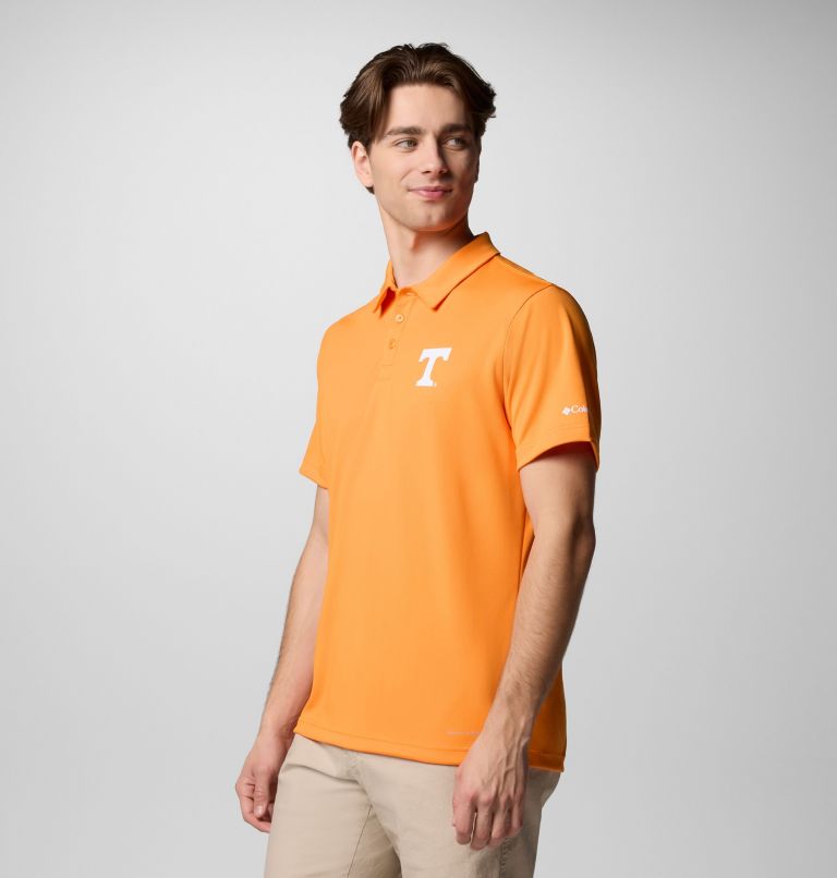 Men's Collegiate Fair Catch Polo, Color: UT - Solarize, image 3