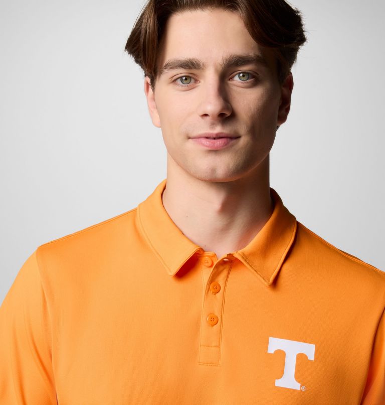 Men's Collegiate Fair Catch Polo, Color: UT - Solarize, image 4