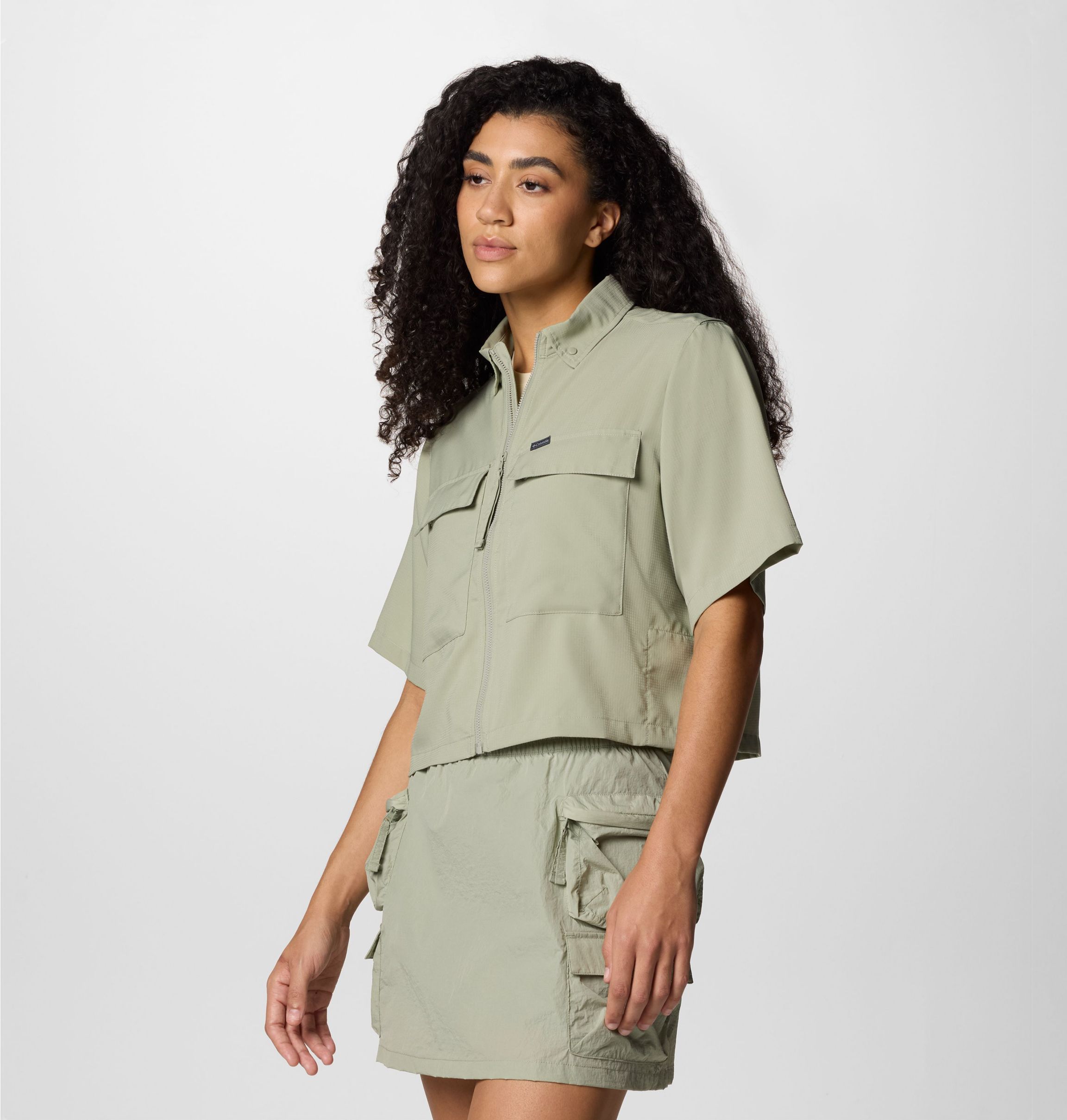 売れ筋商品|||コロンビア カットソー トップス レディース Elevated View Utility Short-Sleeve Shirt - Women's Safari Women's Elevated View Utility Short Sleeve Shirt | Columbia