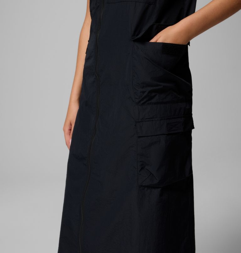 Women's Elevated View Utility Dress, Color: Black, image 6