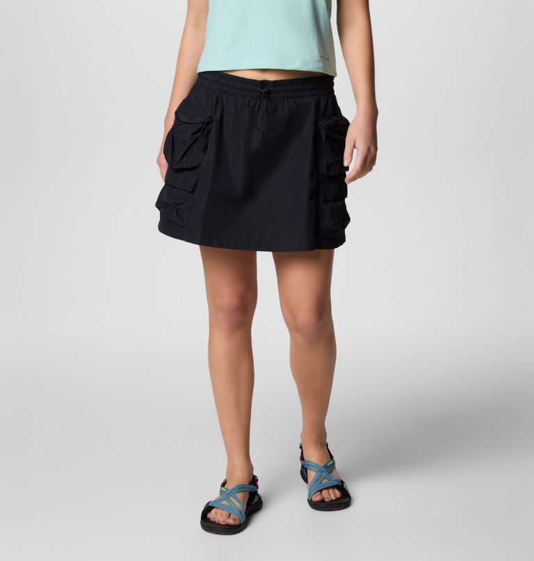 Falda-pantalón cargo Elevated View para mujer, Color: Black, image 1