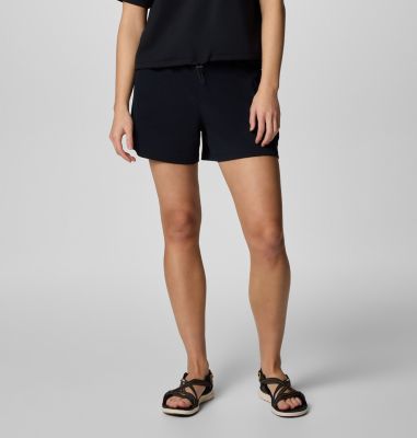Women's Granite Point Knit Shorts, Color: Black, image 1