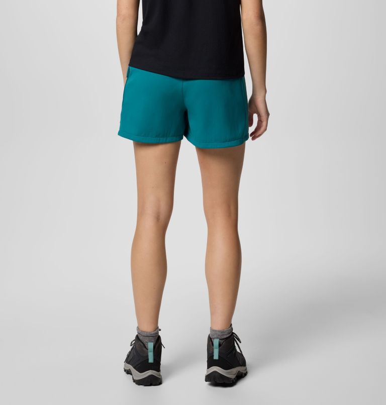 Women's Granite Point Knit Shorts, Color: River Blue, image 2