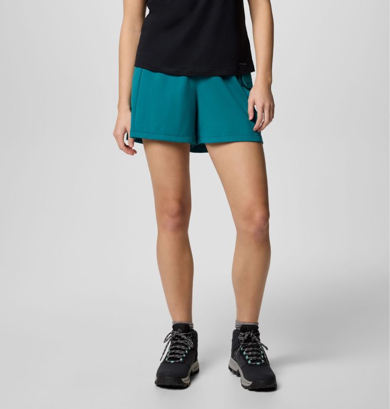 Women's Granite Point Knit Shorts, Color: River Blue, image 1