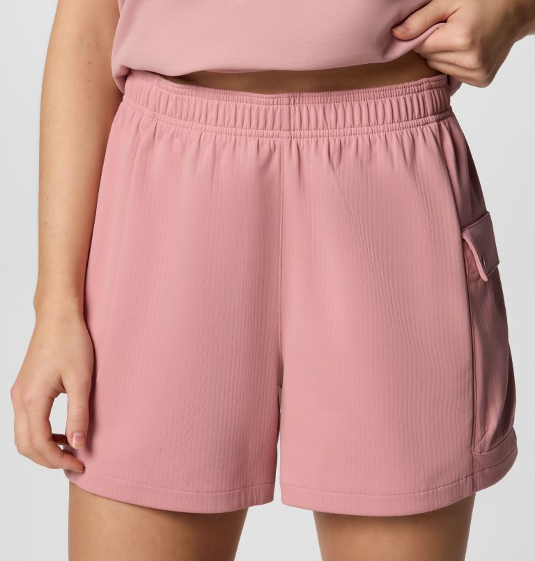Women's Granite Point Knit Shorts, Color: Eraser Pink, image 4