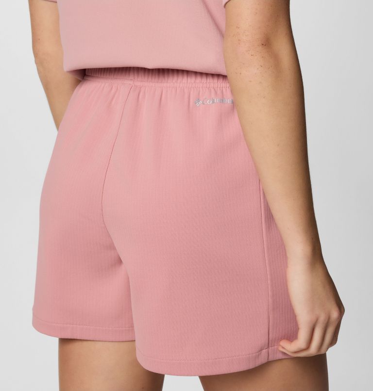 Women's Granite Point Knit Shorts, Color: Eraser Pink, image 5
