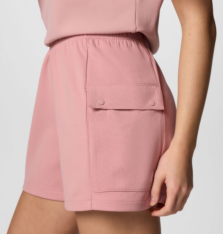 Women's Granite Point Knit Shorts, Color: Eraser Pink, image 6