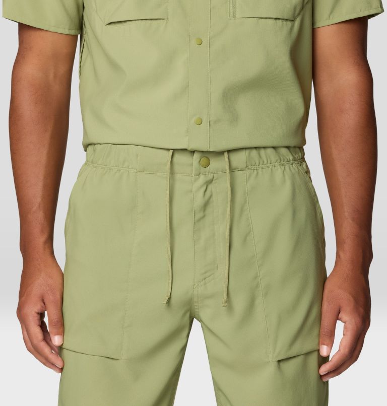 Men's Trail Sender Pant, Color: Light Cactus, image 6