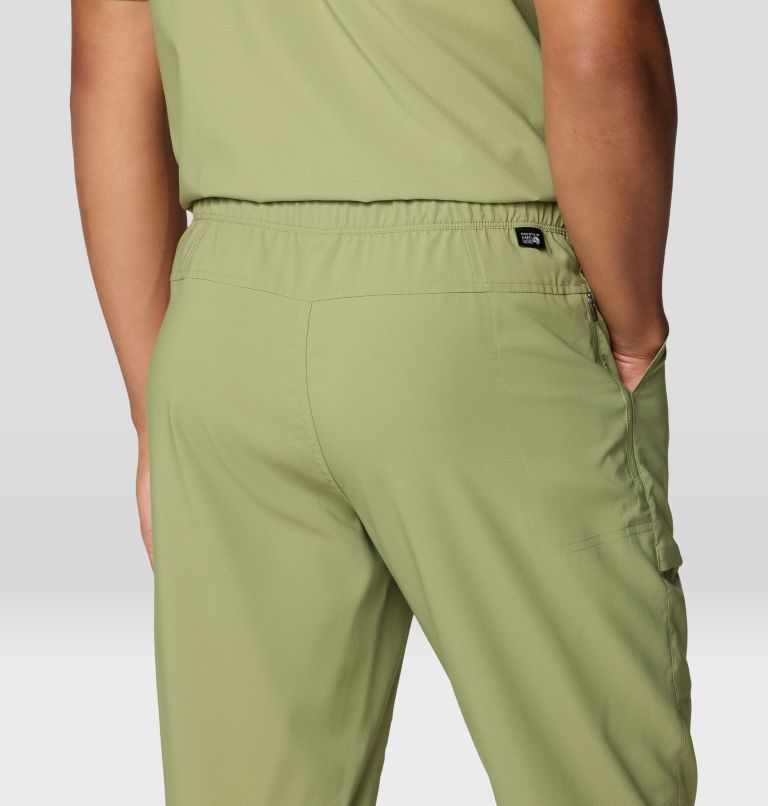 Men's Trail Sender Pant, Color: Light Cactus, image 7