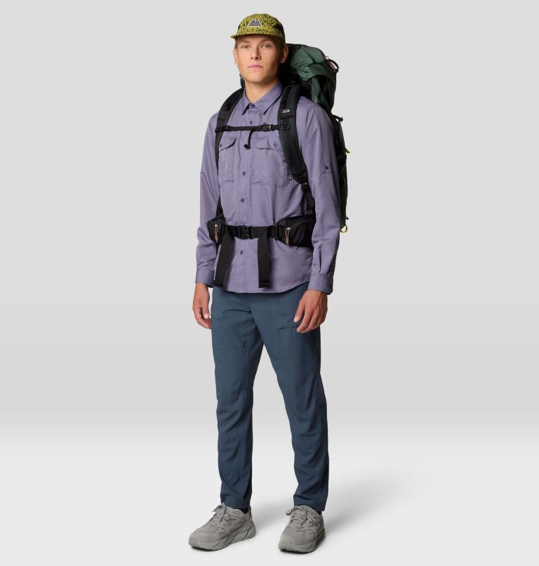 Men's Trail Sender Pant, Color: Moon Blue, image 2