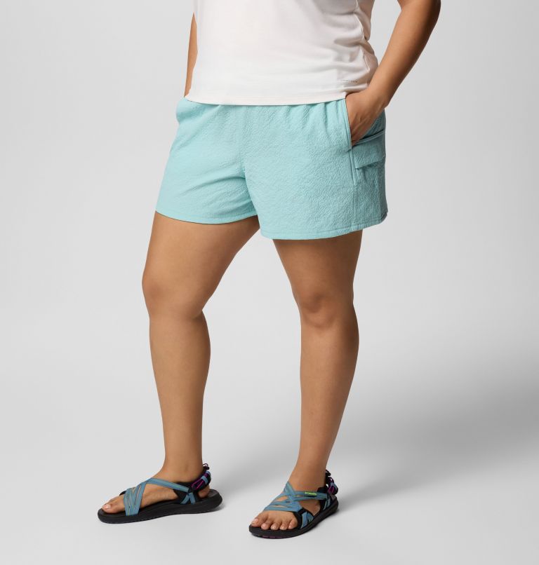 Women's Sucker for Summer Shorts - Plus Size, Color: Spray, image 3