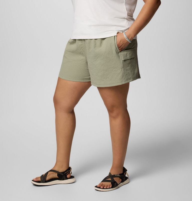 Women's Sucker for Summer Shorts - Plus Size, Color: Safari, image 3