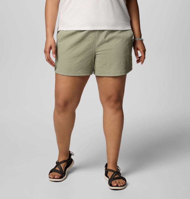 Women's Sucker for Summer Shorts - Plus Size, Color: Safari, image 1