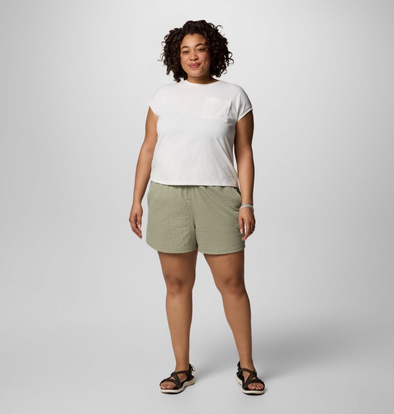 Women's Sucker for Summer Shorts - Plus Size, Color: Safari, image 6