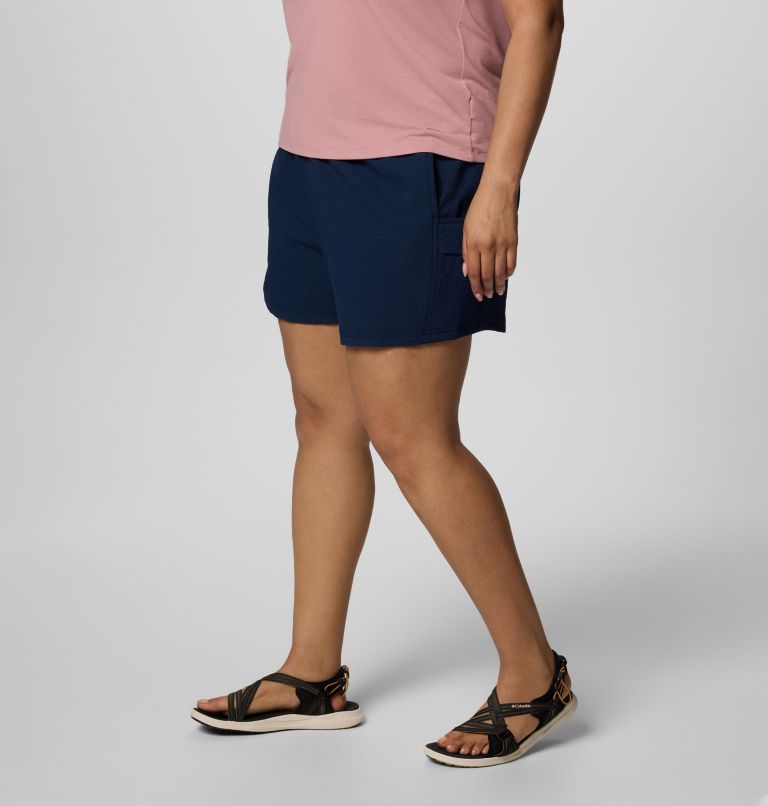 Women's Sucker for Summer Shorts - Plus Size, Color: Collegiate Navy, image 3