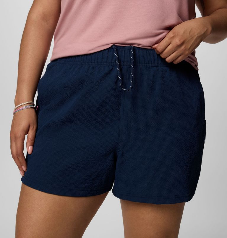 Women's Sucker for Summer Shorts - Plus Size, Color: Collegiate Navy, image 4