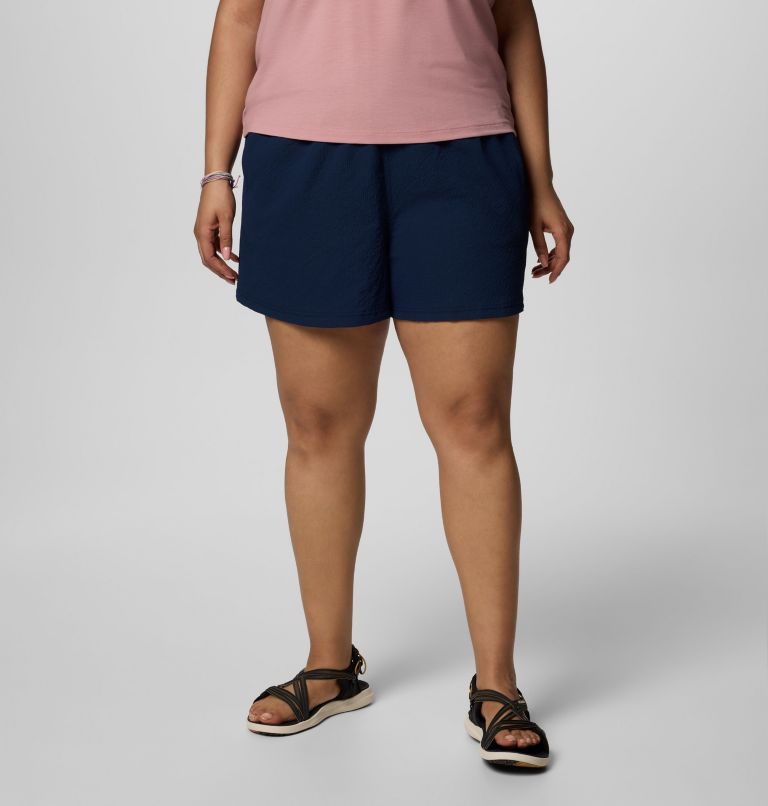 Women's Sucker for Summer Shorts - Plus Size, Color: Collegiate Navy, image 1
