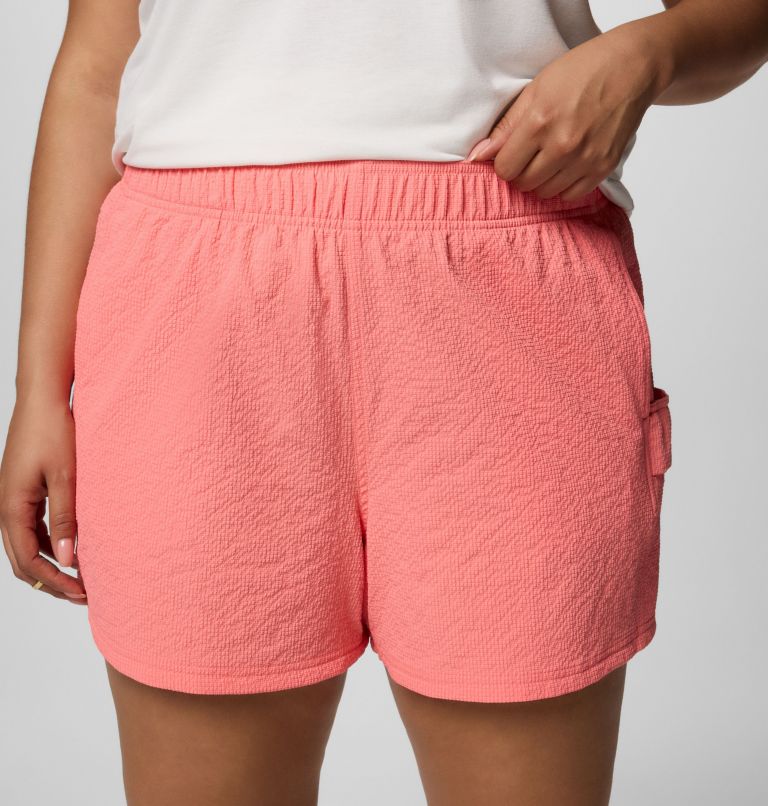 Women's Sucker for Summer Shorts - Plus Size, Color: Alpenglow, image 4