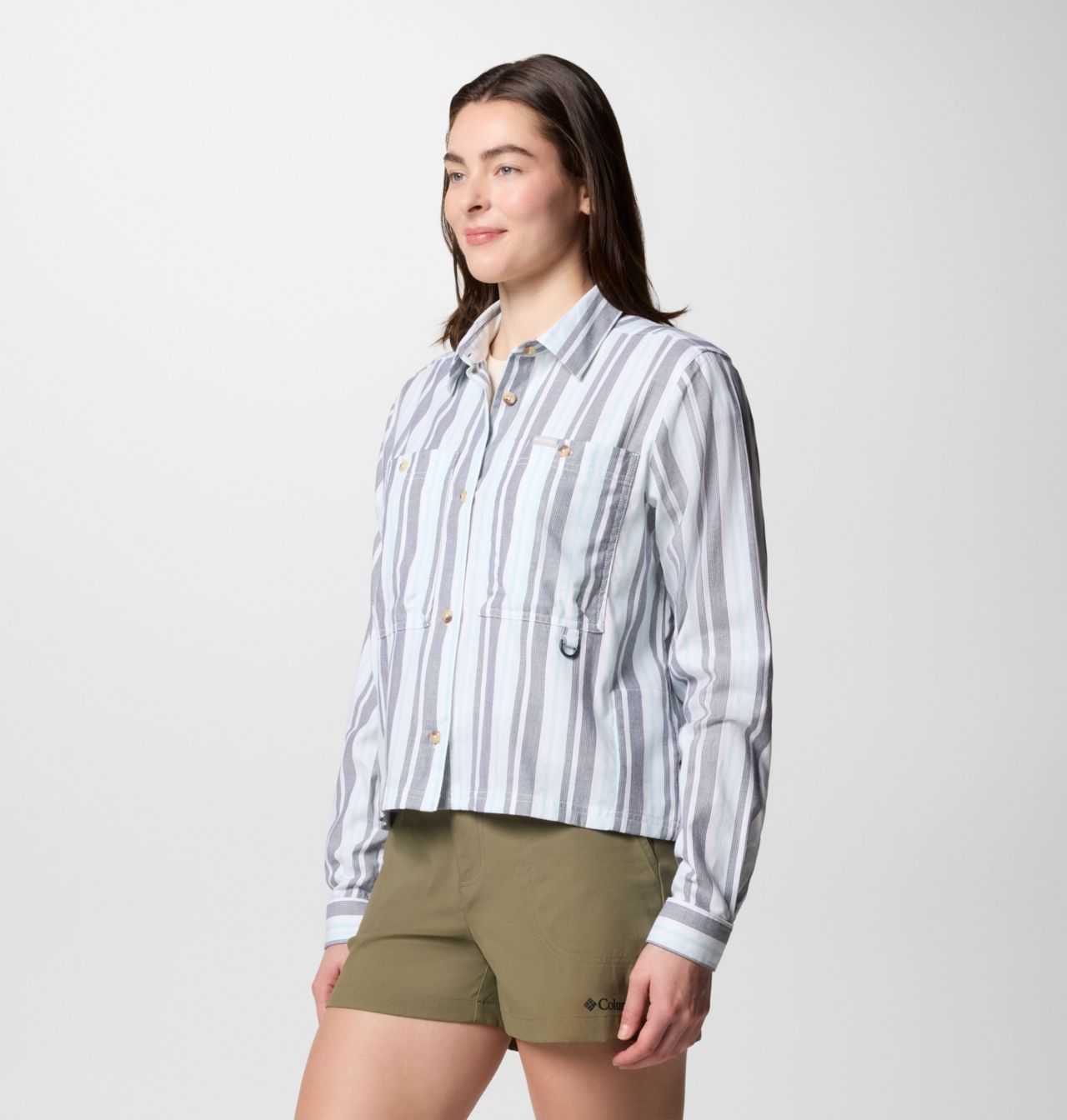 Women's Brea Falls™ Woven Patterned Long Sleeve Shirt | 464 | XL 3
