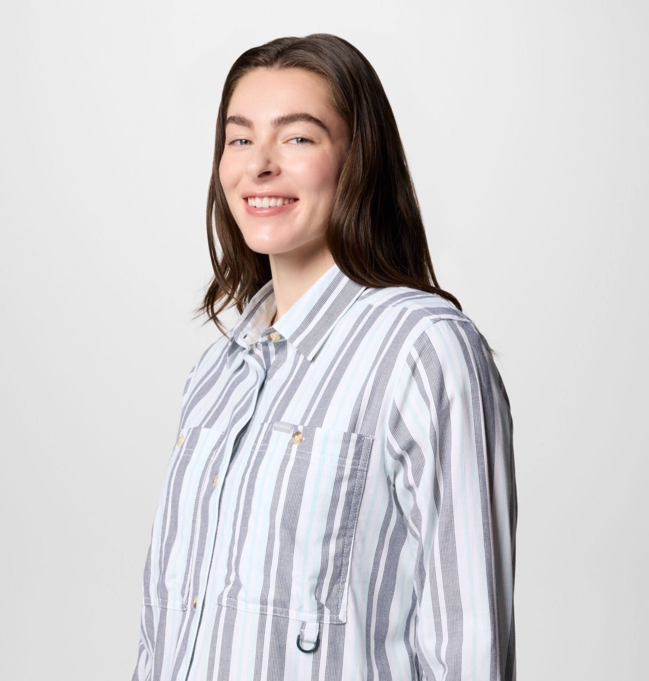 Women's Brea Falls™ Woven Patterned Long Sleeve Shirt | 464 | XL 4