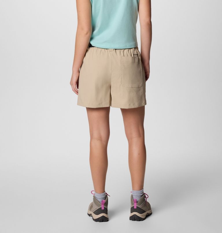 Women's Brea Falls Nylon Shorts, Color: Ancient Fossil, image 2