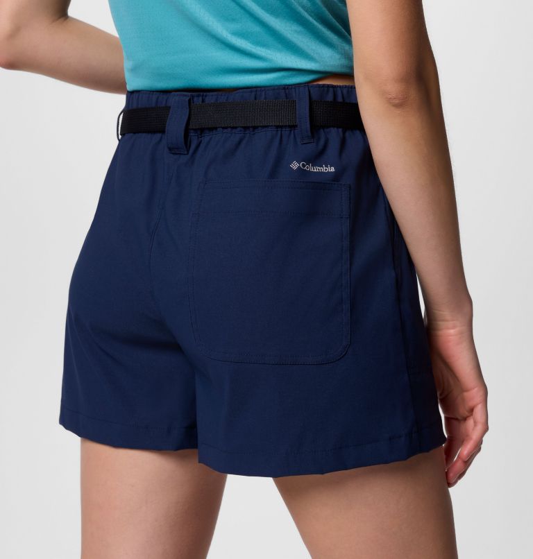 Women's Brea Falls Nylon Shorts, Color: Collegiate Navy, image 5