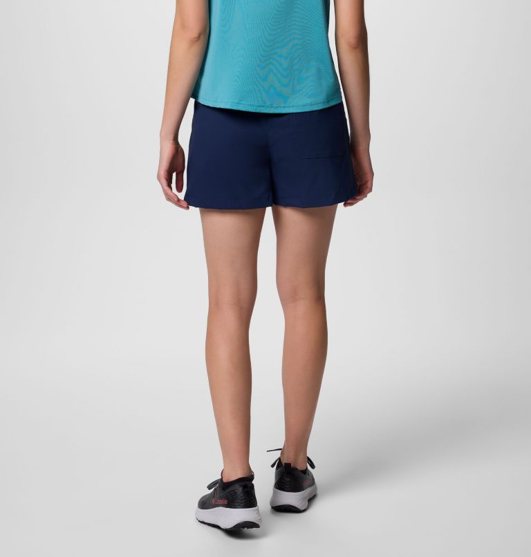 Women's Brea Falls Nylon Shorts, Color: Collegiate Navy, image 2