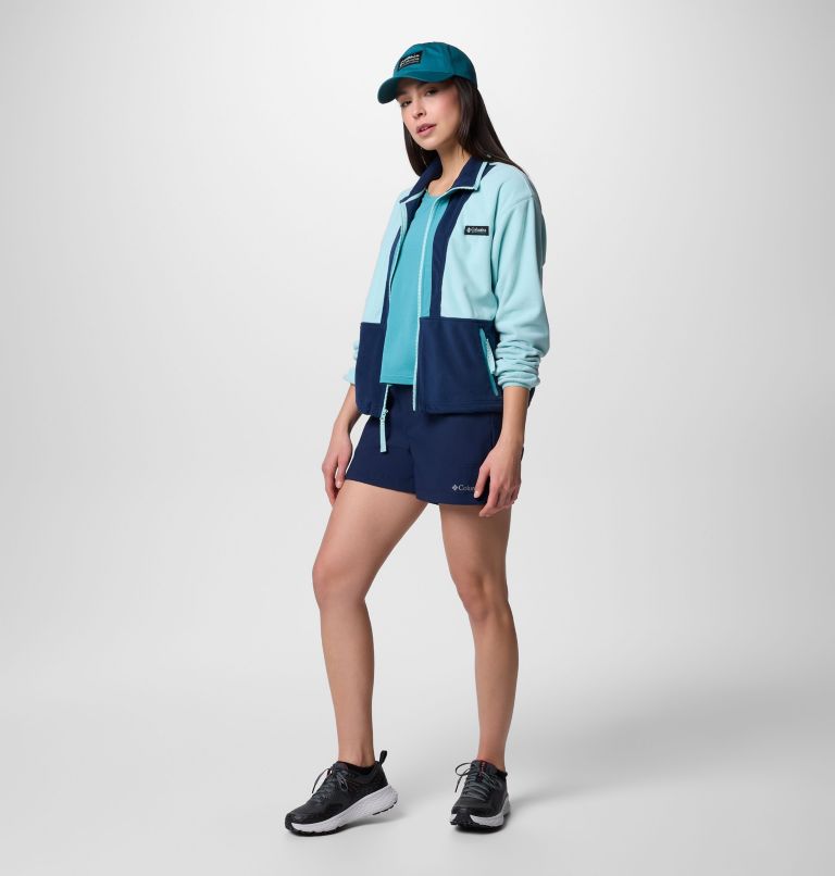 Women's Brea Falls Nylon Shorts, Color: Collegiate Navy, image 7