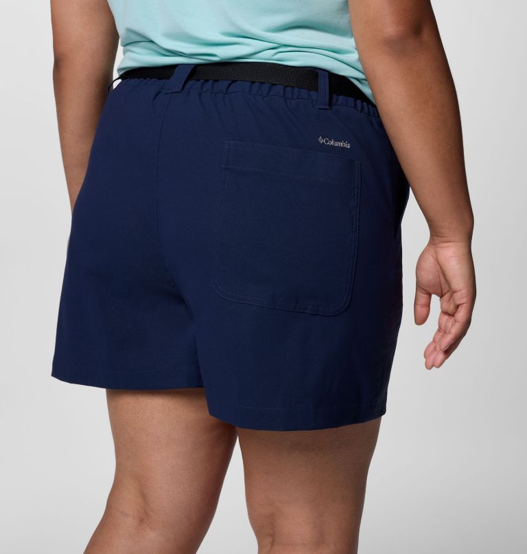 Women's Brea Falls Nylon Shorts - Plus Size, Color: Collegiate Navy, image 5