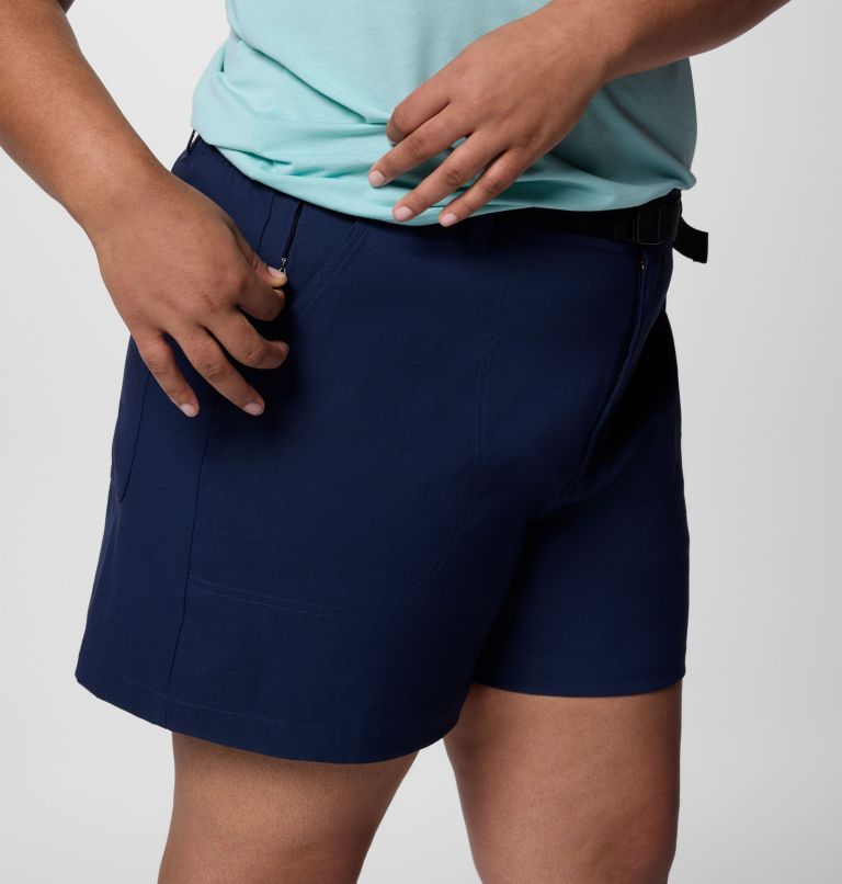 Women's Brea Falls Nylon Shorts - Plus Size, Color: Collegiate Navy, image 6