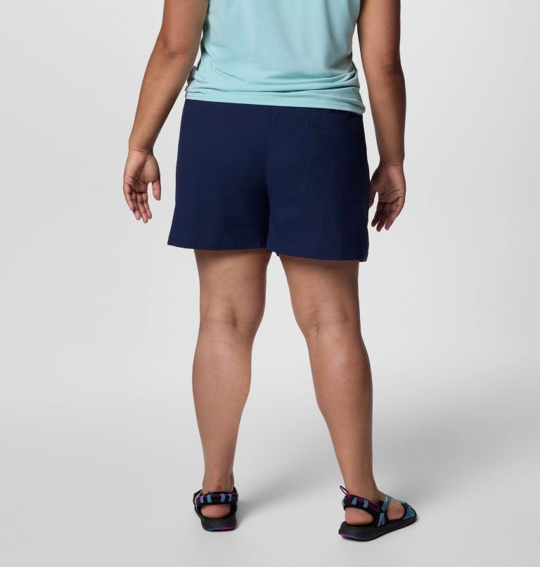 Women's Brea Falls Nylon Shorts - Plus Size, Color: Collegiate Navy, image 2