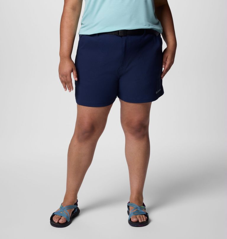 Women's Brea Falls Nylon Shorts - Plus Size, Color: Collegiate Navy, image 1