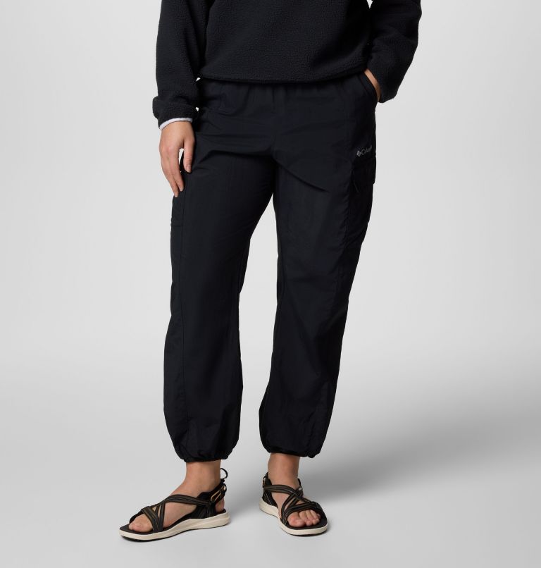 Pantalones Sandier Parachute para mujer, Color: Black, image 1