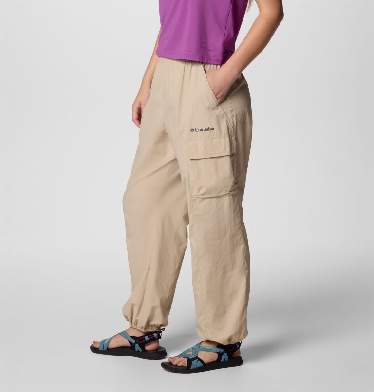 Pantalones Sandier Parachute para mujer, Color: Ancient Fossil, image 3