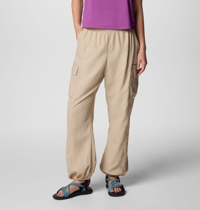 Pantalones Sandier Parachute para mujer, Color: Ancient Fossil, image 1