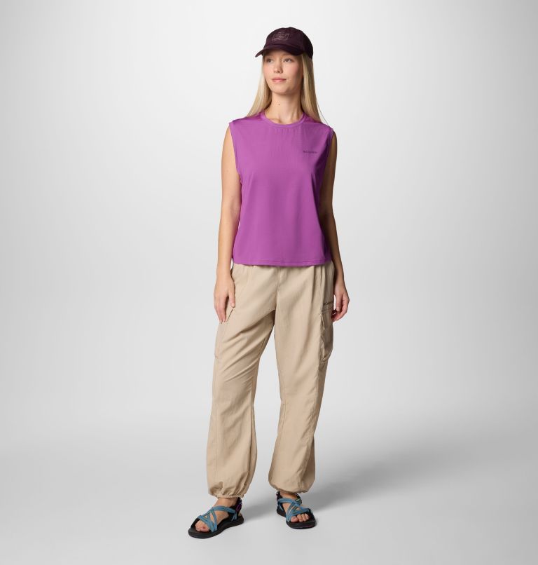 Pantalones Sandier Parachute para mujer, Color: Ancient Fossil, image 7
